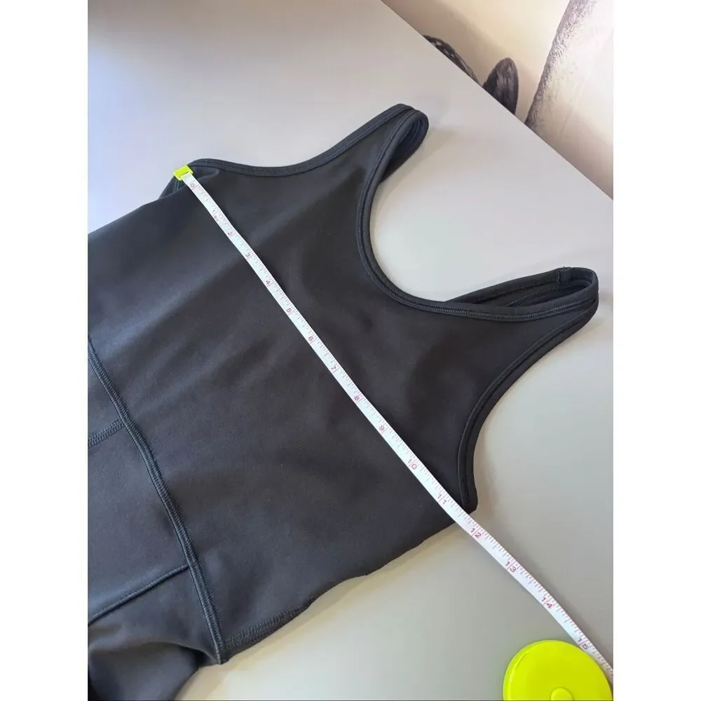 Athleta stash your treasures black wide leg jumpsuit girls 8/10
